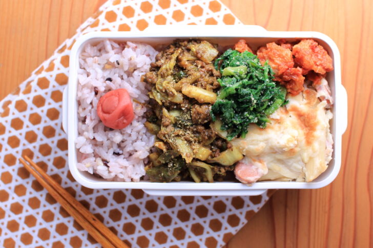 残った作り置きおかずを消費するためのドライカレー