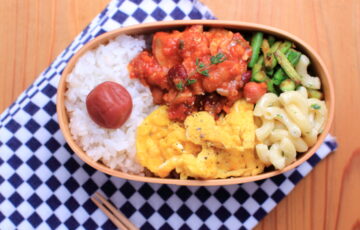 鶏肉と豆のトマト煮のお弁当