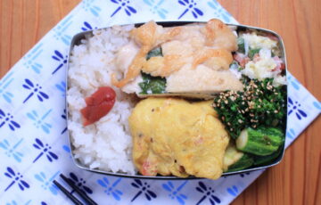 鶏むね肉の大葉はさみ焼き。重ねる、包む、巻くなどのテクニック。