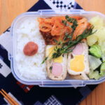 チキンカツのケチャップ炒め。梅の蜜煮は難しい。