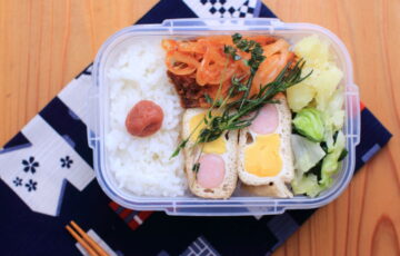 チキンカツのケチャップ炒め。梅の蜜煮は難しい。