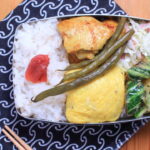 タンドリーチキンのお弁当。