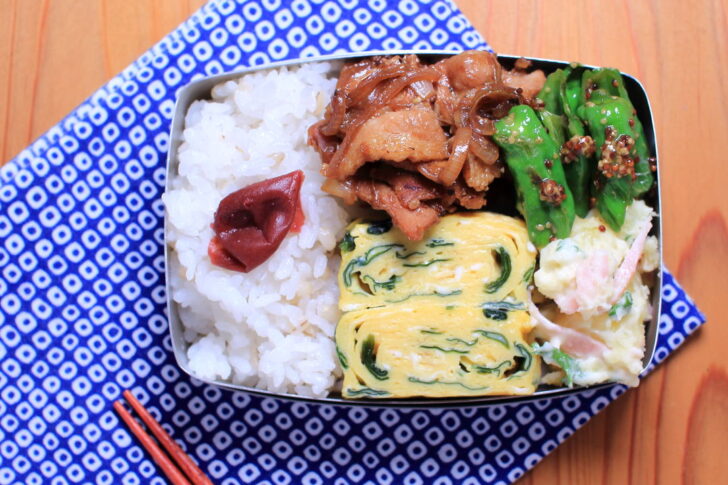 再び、豚バラ肉のお弁当